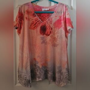 Time & Tru Asymmeyrical Top